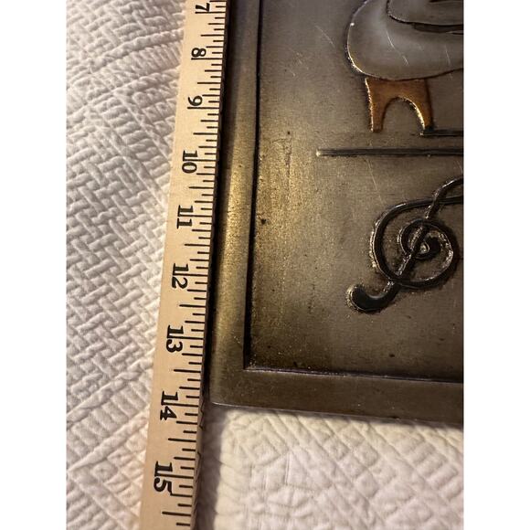 Vintage Mid Century Modern Abstract Jazz Musicians 3D Textured Painting - Picture 2 of 11